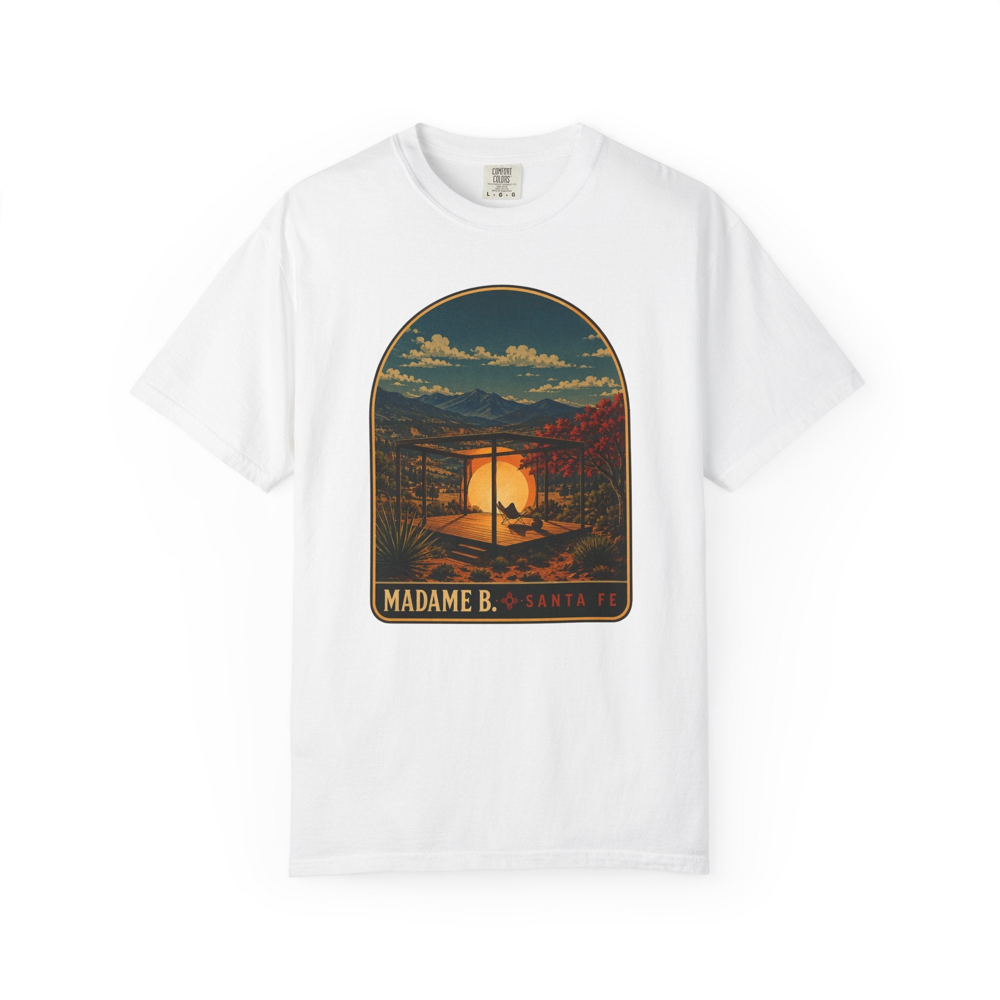 Sunset Lantern Graphic Tee