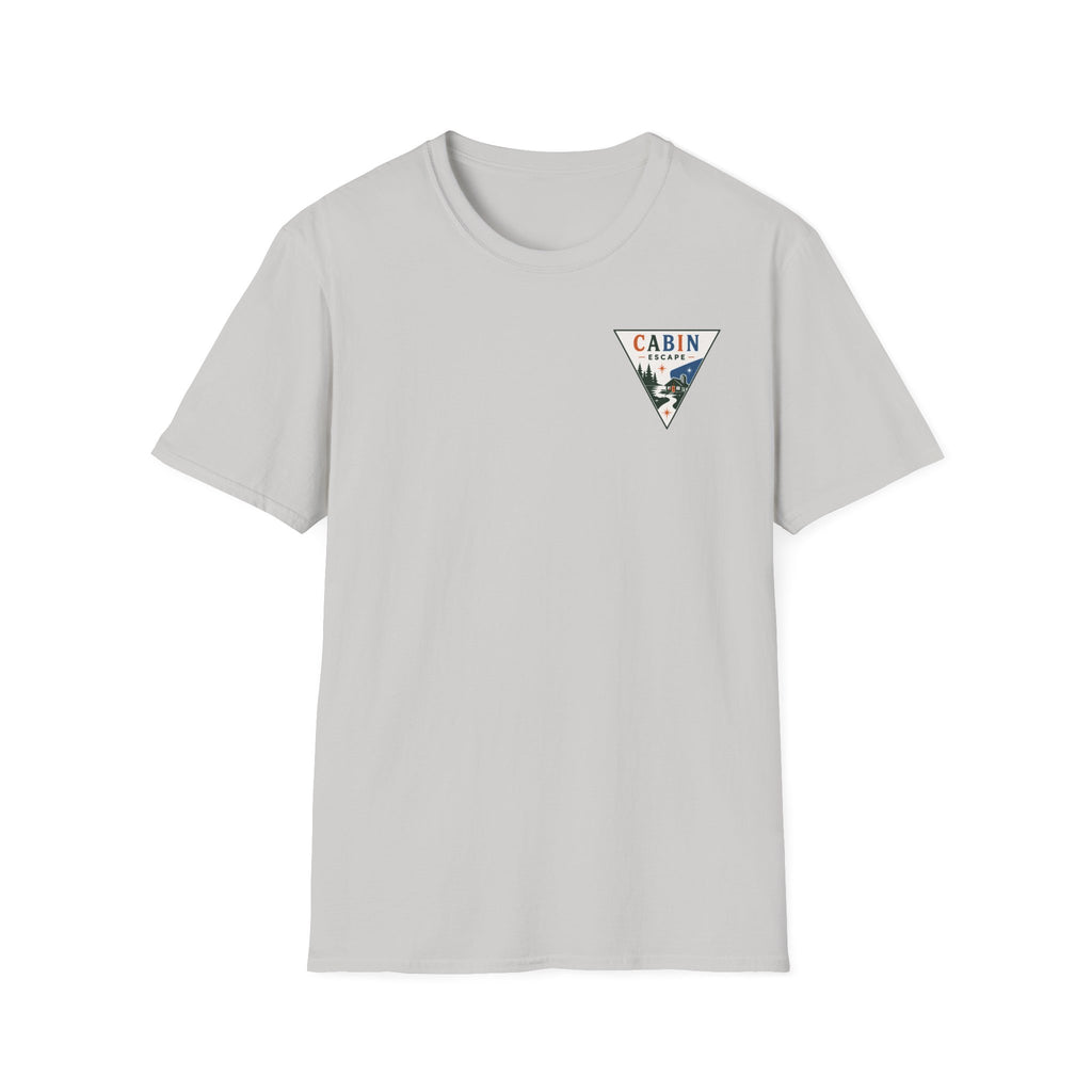 Cabin Escape Triangle Graphic Badge Tee