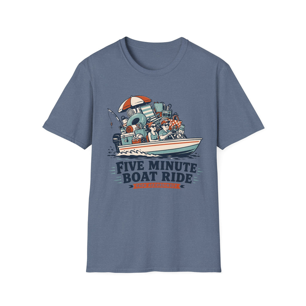 Five Minute Boat Ride Graphic Tee