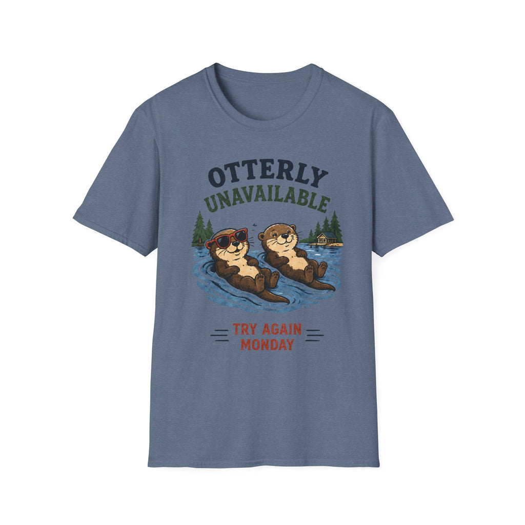 Otterly Unavailable Try Again Monday Graphic Tee