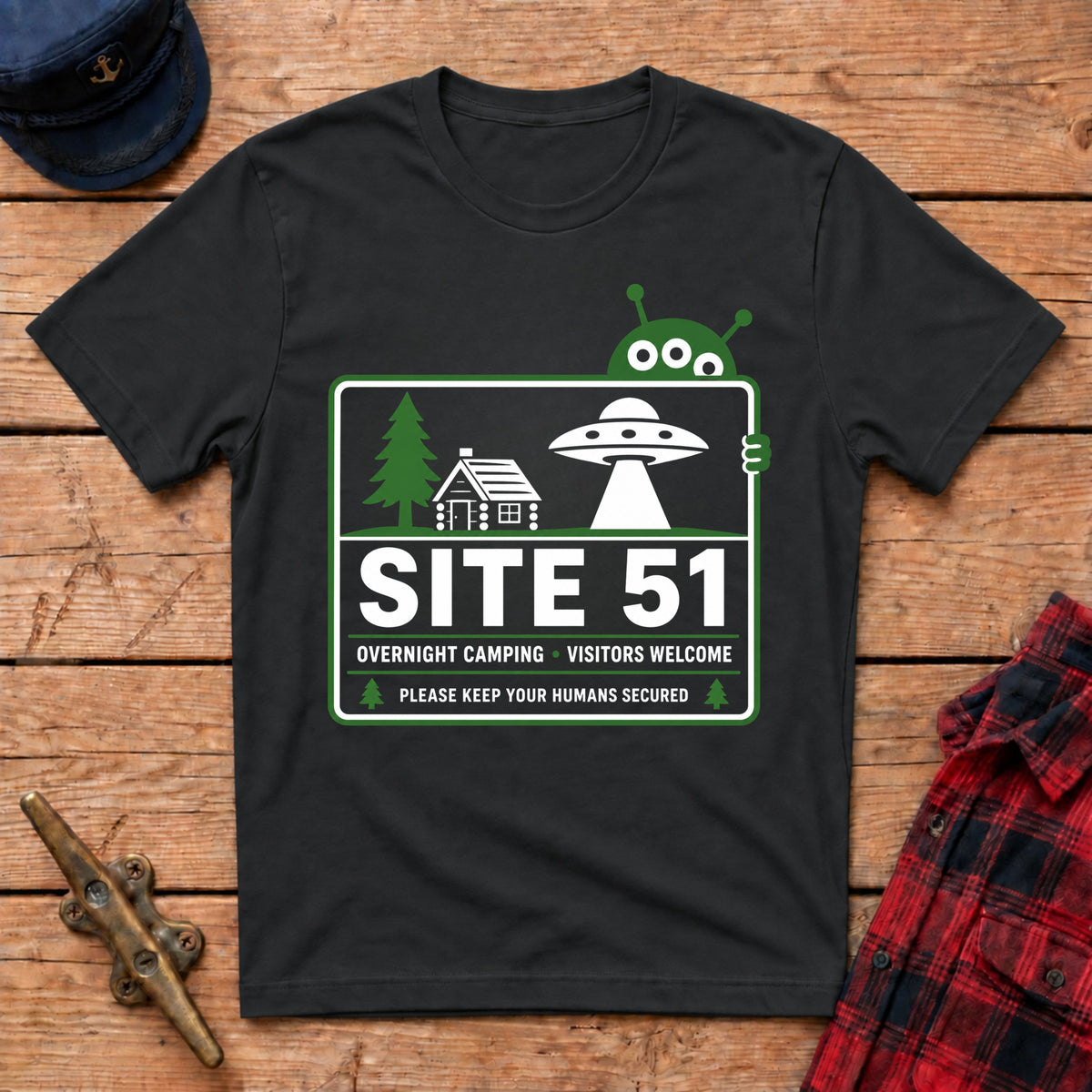 Site 51 UFO Graphic Tee