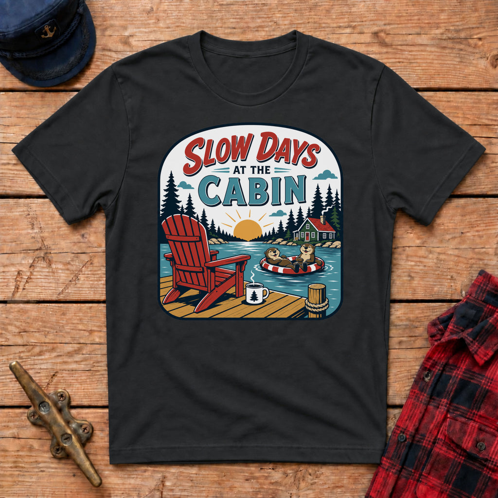 Slow Days at the Cabin Graphic Tee
