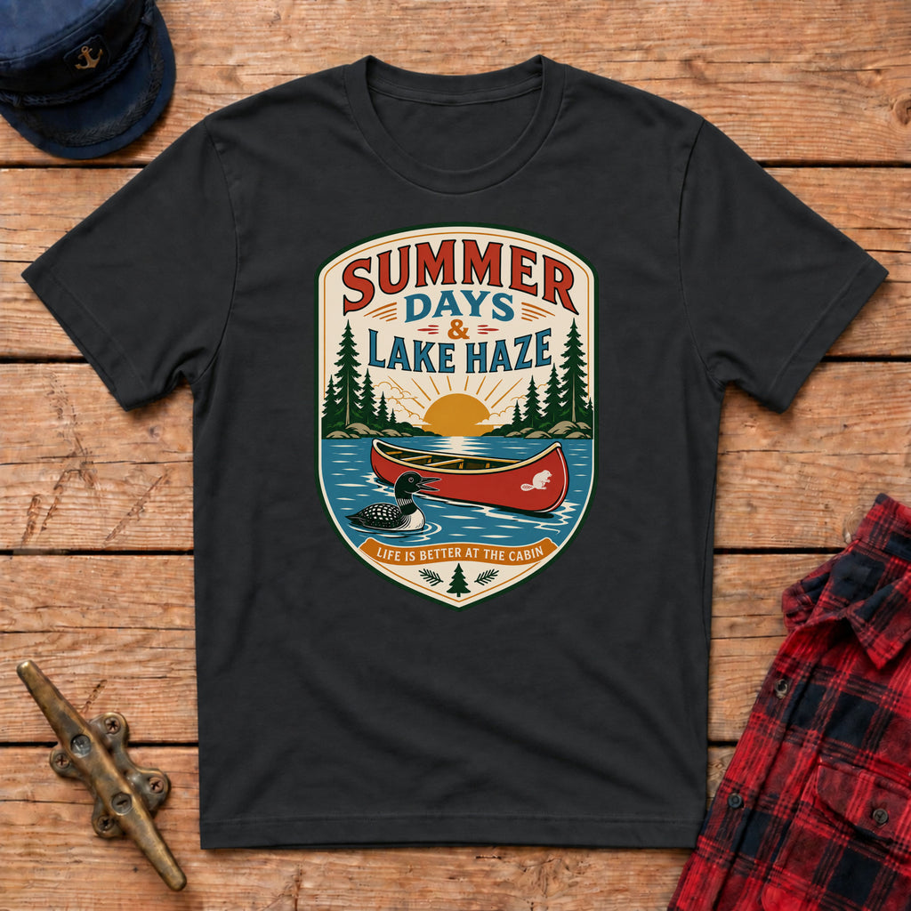 Summer Days & Lake Haze Graphic Tee