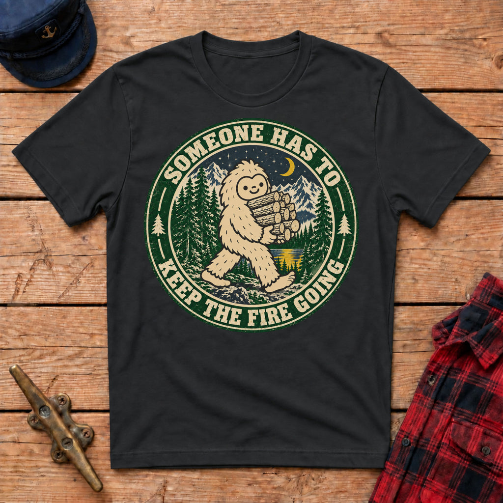 Keep The Fire Going  Graphic Tee