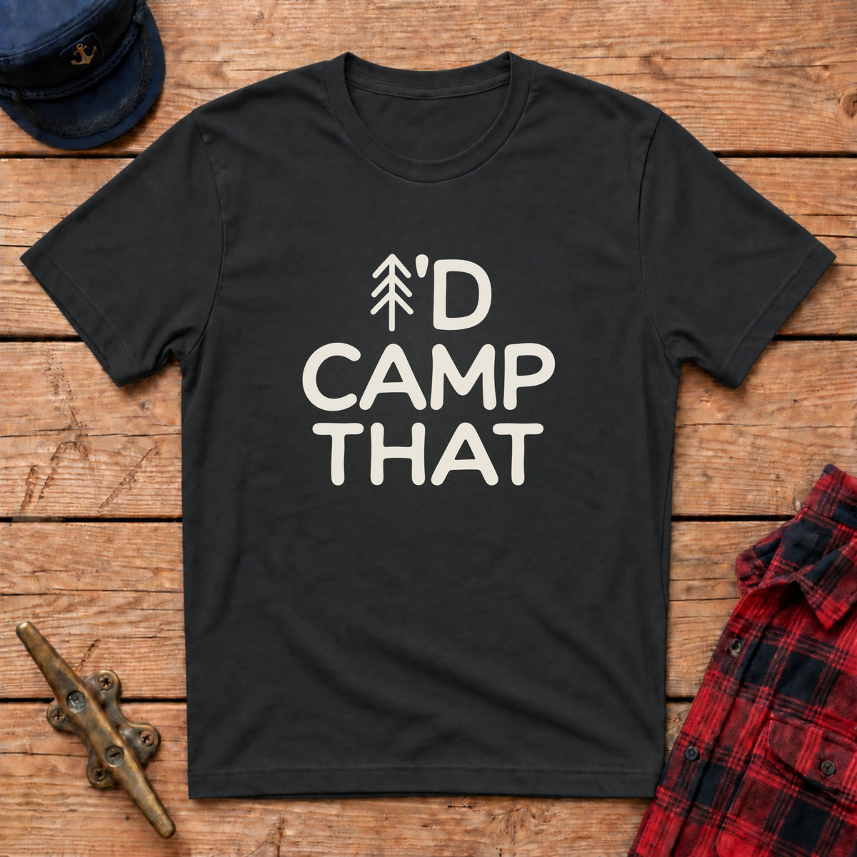 I'd Camp That Graphic Tee