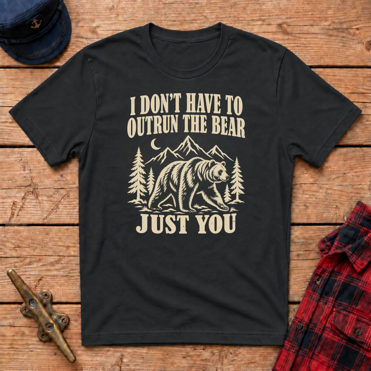 Outrun the Bear Graphic Tee