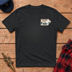 One More Cast Graphic Badge Tee