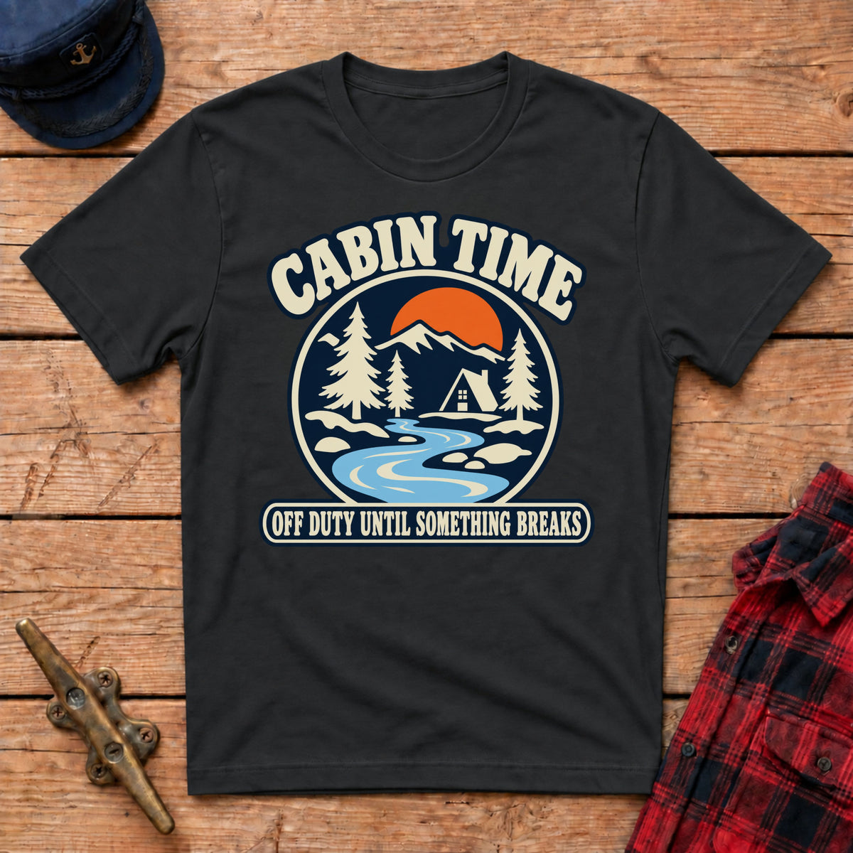 Off Duty Until Something Breaks Graphic Tee