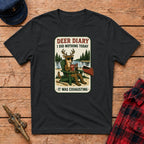 Deer Diary I Did Nothing Today Graphic Tee