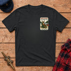 Deer Diary I Did Nothing Today Graphic Badge Tee