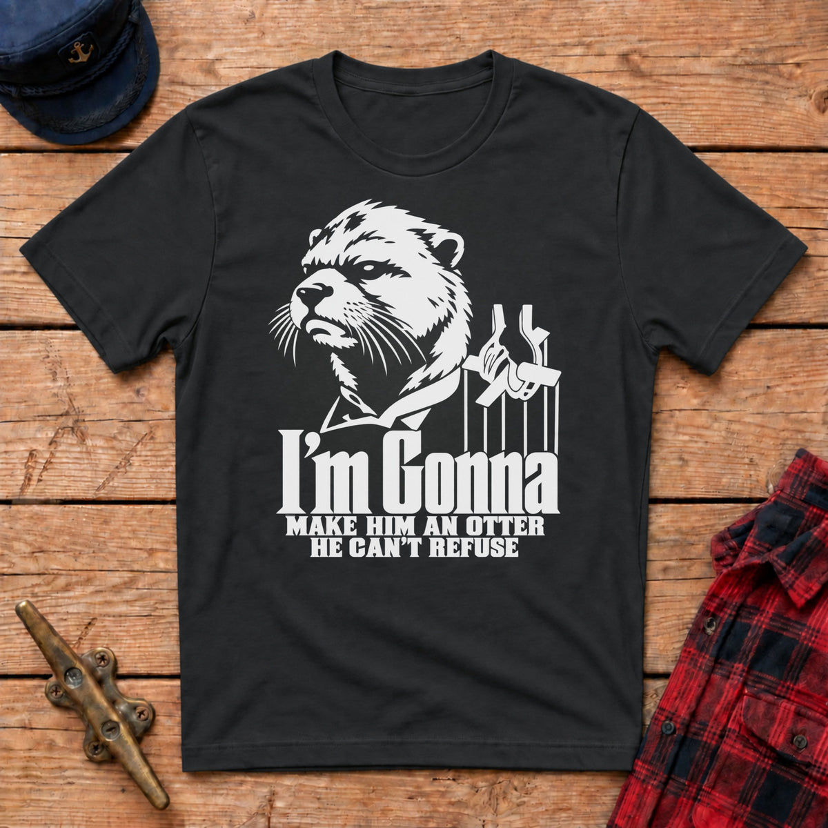 Otter He Can’t Refuse Graphic Tee