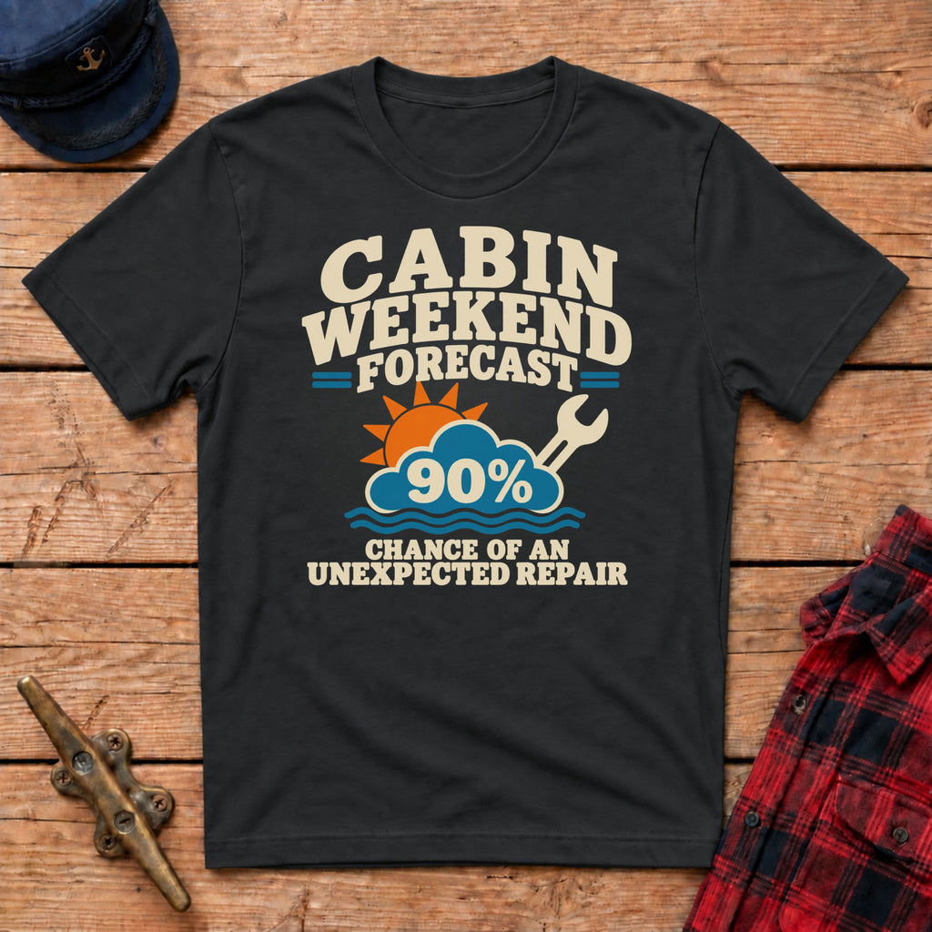 90% Chance of an Unexpected Repair Graphic Tee