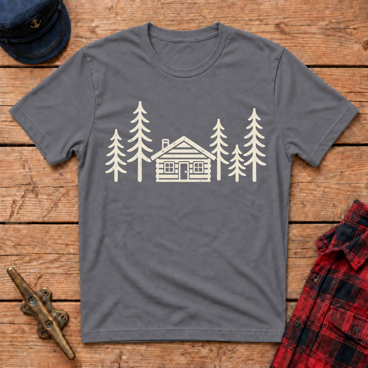 Cabin in the Pines Graphic Tee