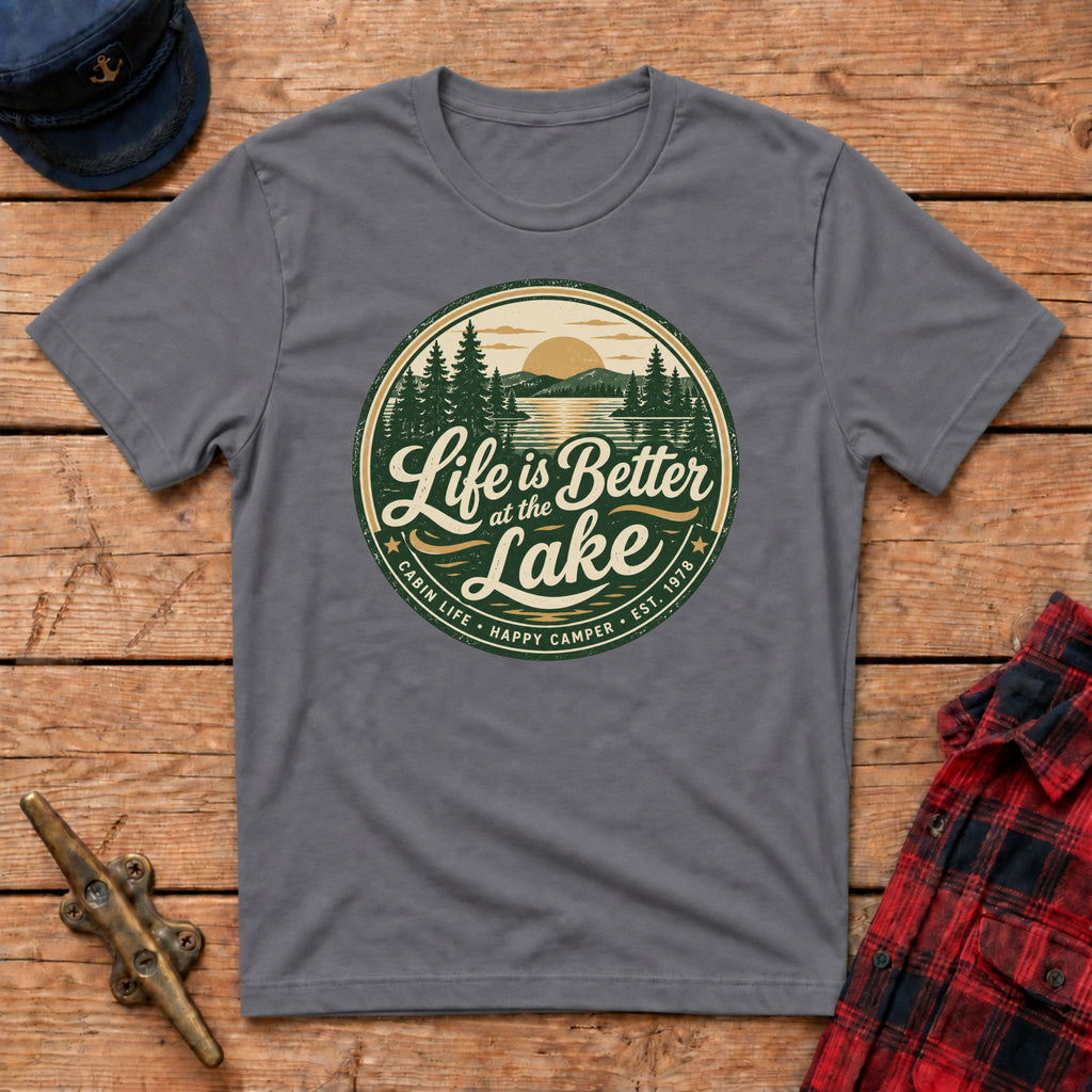 Life Is Better at the Lake Est 1978 Graphic Tee