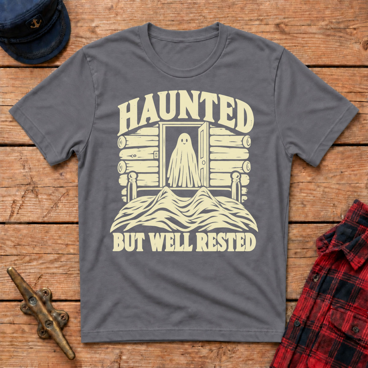 Haunted But Well Rested Graphic Tee