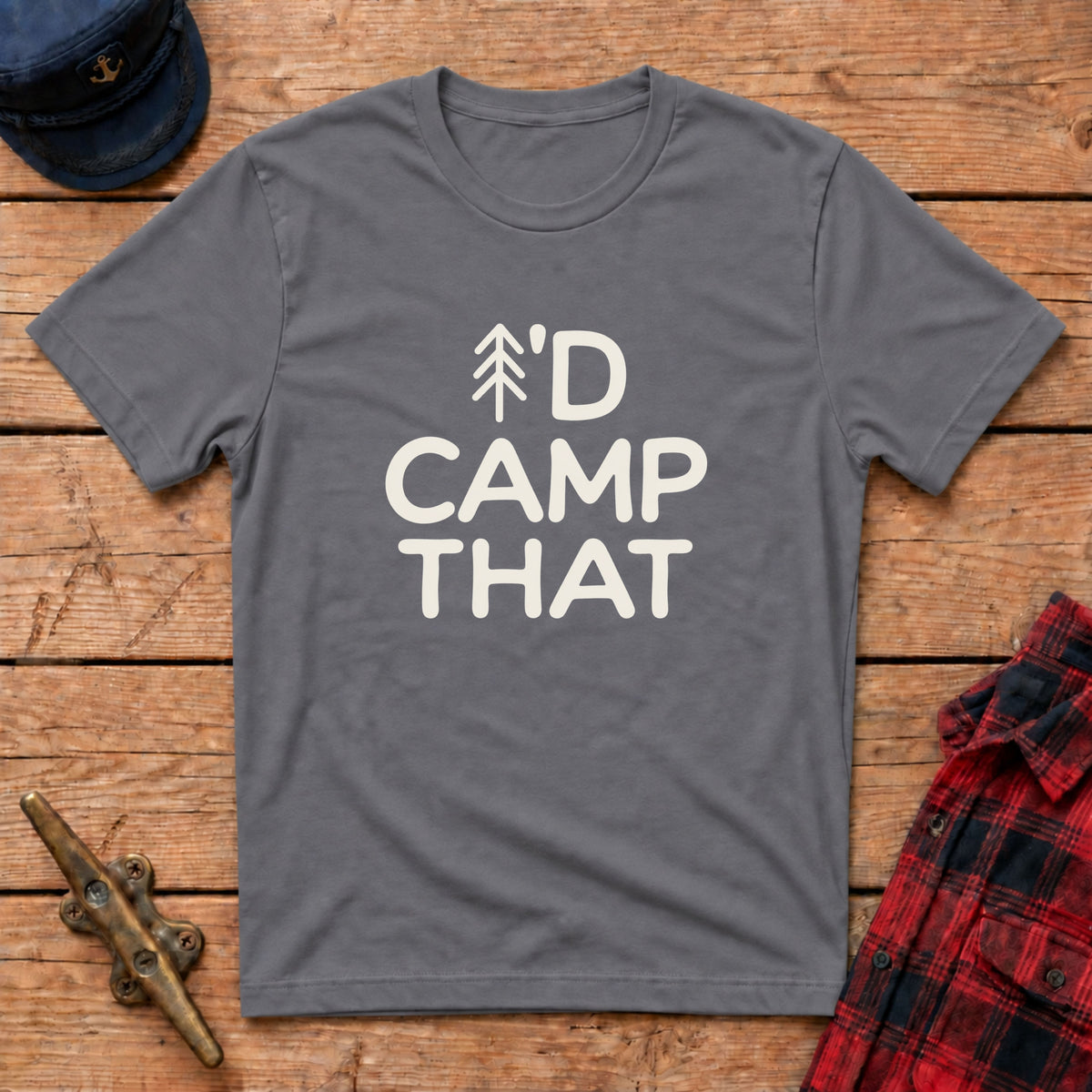 I'd Camp That Graphic Tee