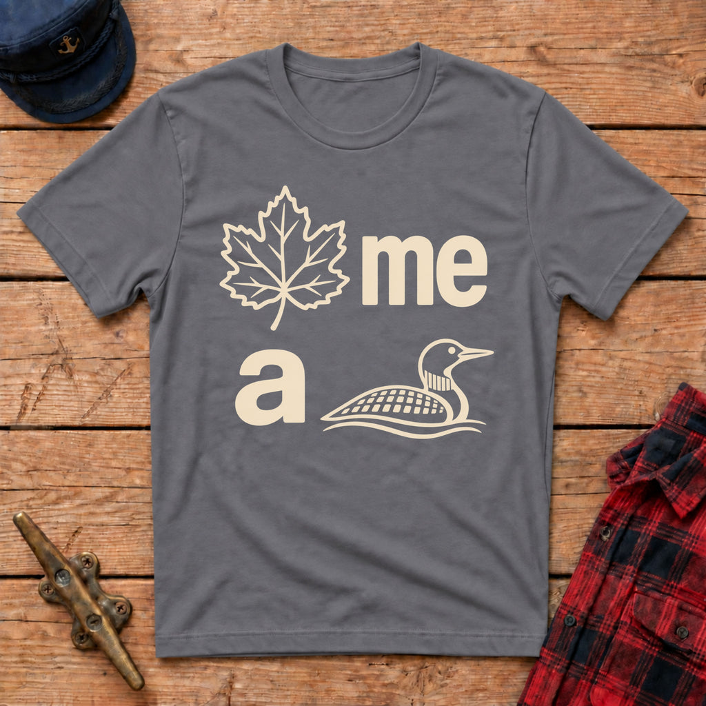 Leaf Me a Loon Graphic Tee