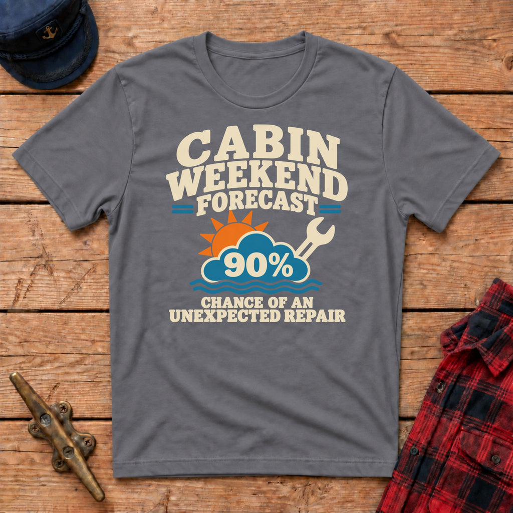 90% Chance of an Unexpected Repair Graphic Tee