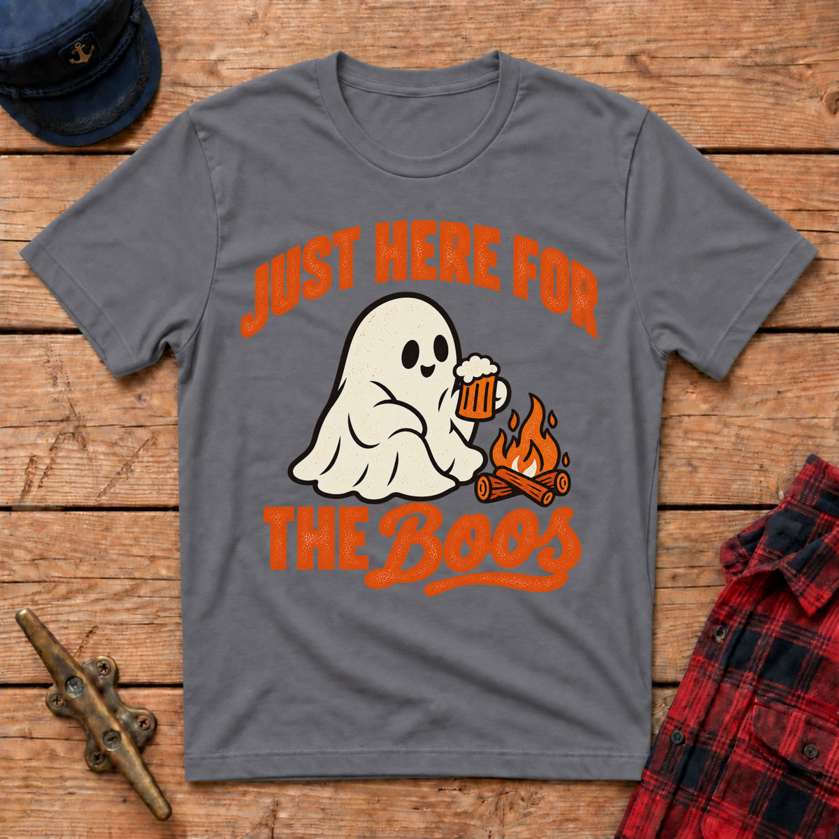 Just Here For The Boos Graphic Tee