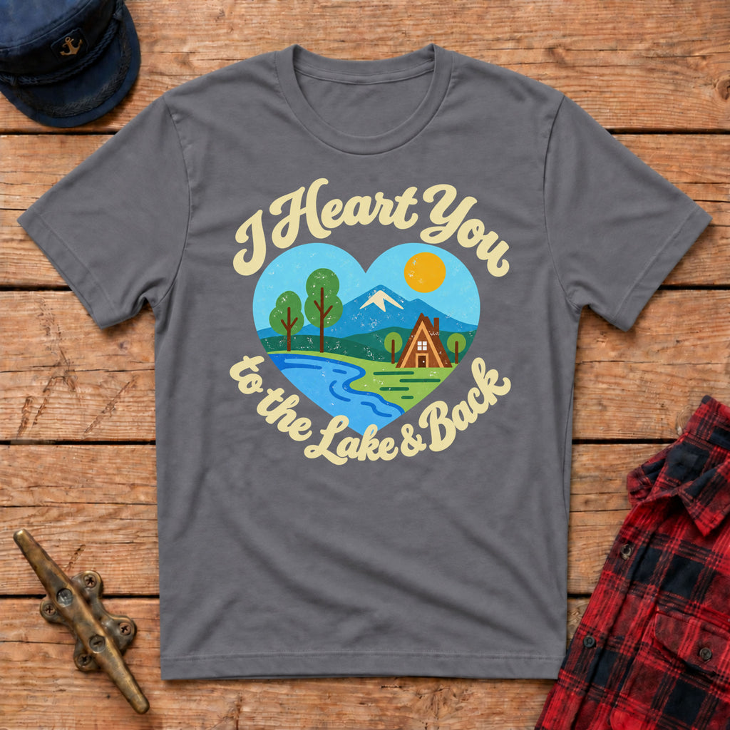 I Heart You to the Lake & Back Graphic Tee