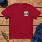 Cabin Season: Offline Until Monday Graphic Badge Tee