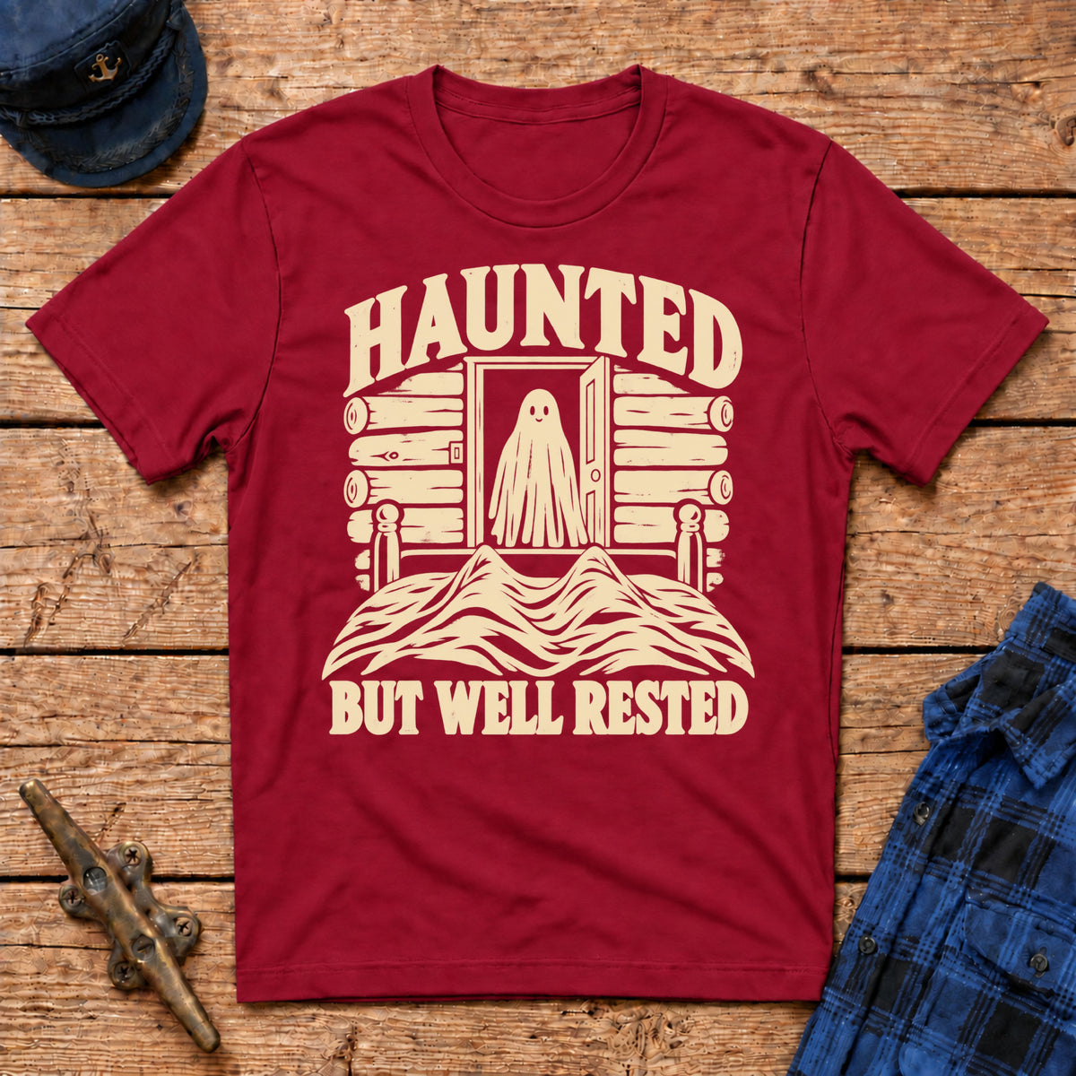 Haunted But Well Rested Graphic Tee