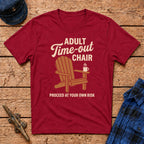 Adult Time-Out Chair Graphic Tee