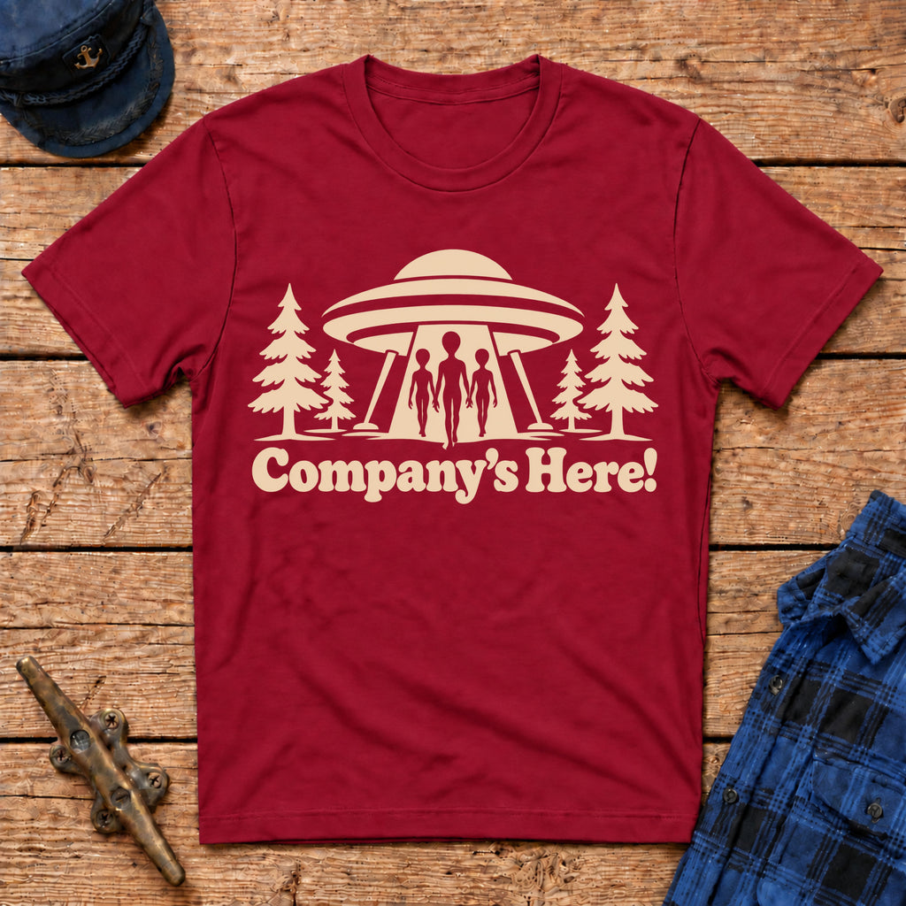 Company’s Here Graphic Tee