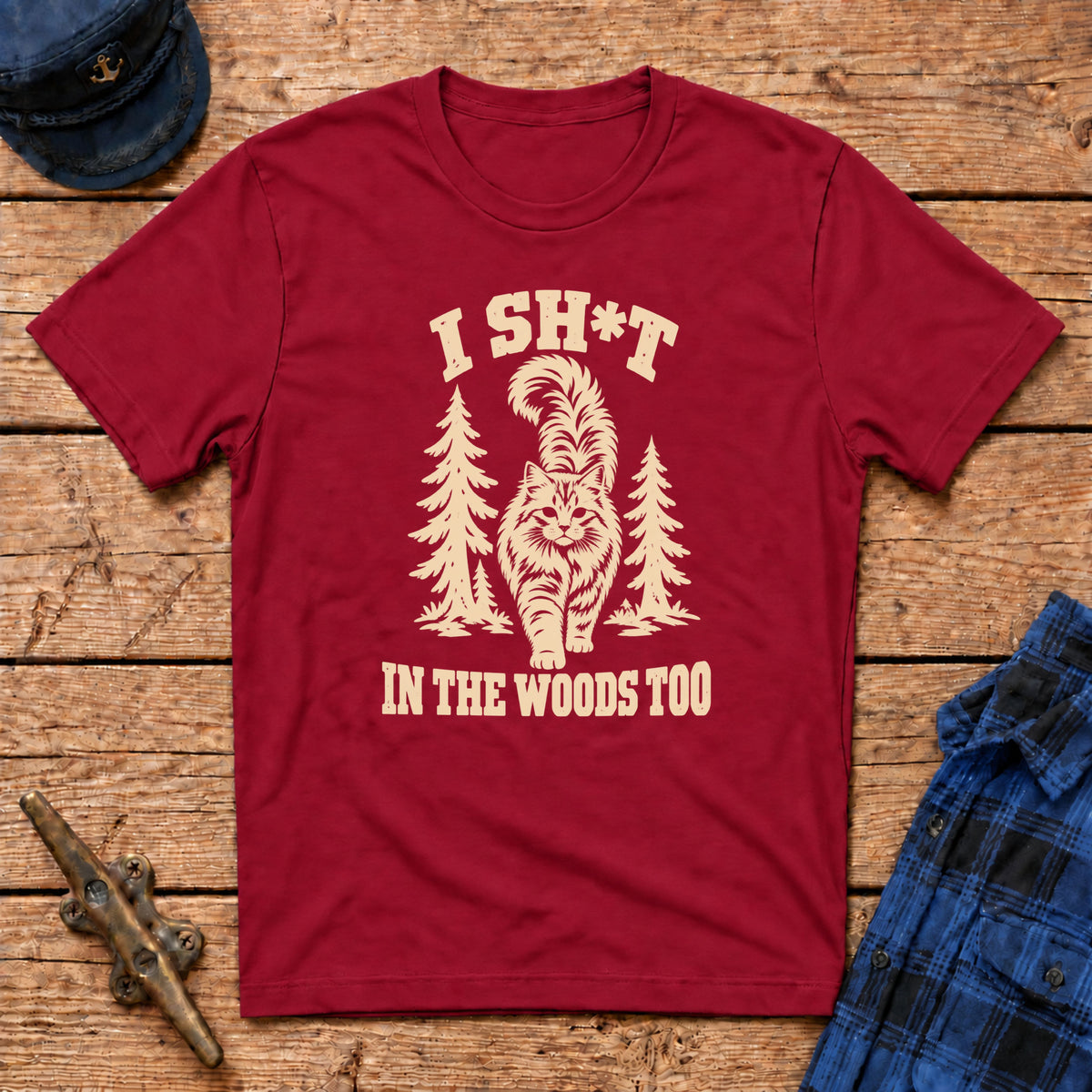 I Sh*t in the Woods Too Graphic Tee