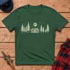 Full Moon Cabin Graphic Tee