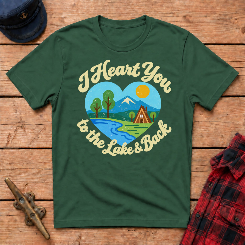 I Heart You to the Lake & Back Graphic Tee