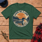 Leave Me A Loon Retro Graphic Tee