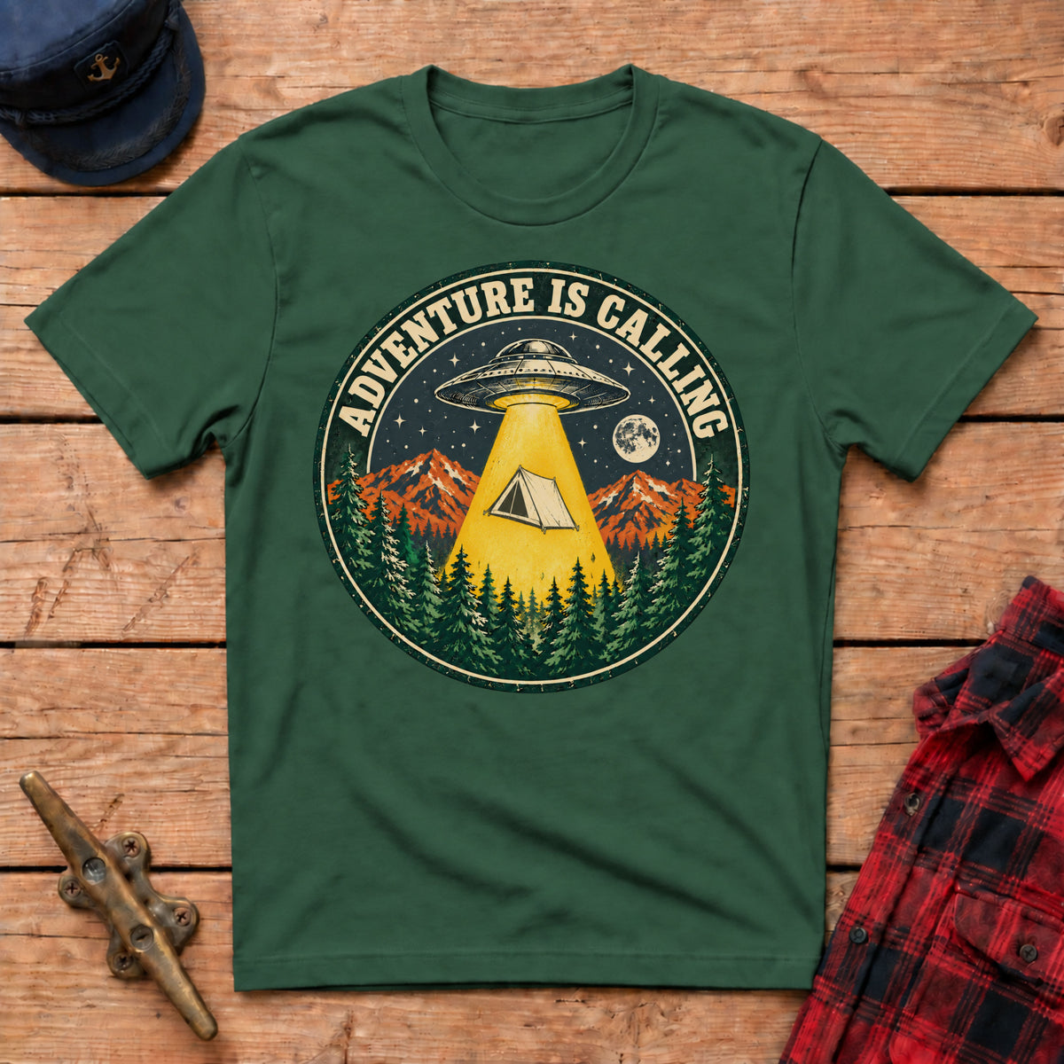 Intergalactic Adventure is Calling Graphic Tee