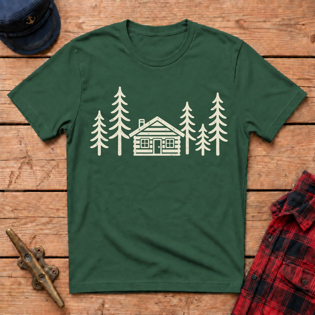 Cabin in the Pines Graphic Tee