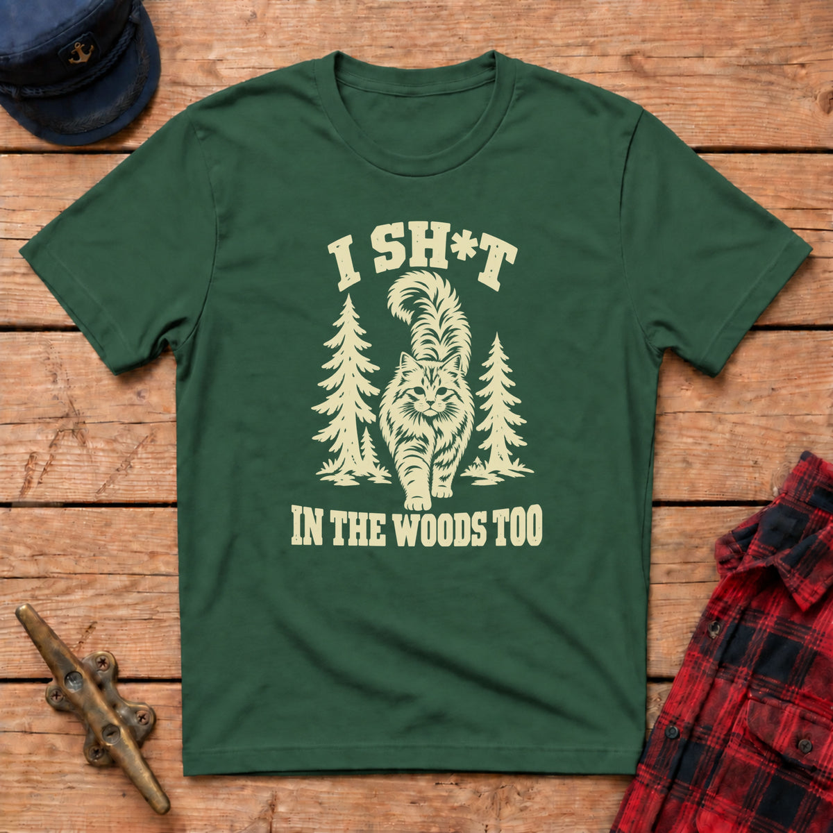 I Sh*t in the Woods Too Graphic Tee