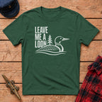 Leave Me a Loon Silhouette Graphic Tee