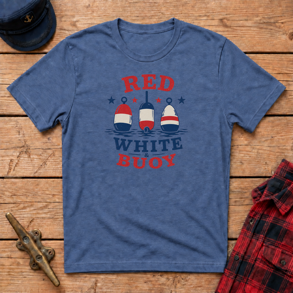 Red, White & Buoy Graphic Tee