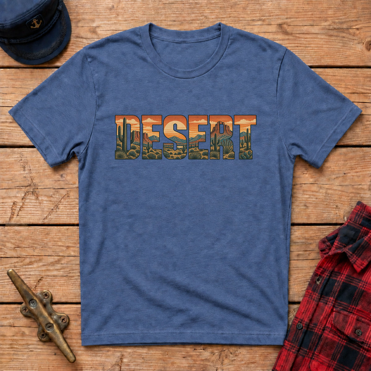 Desert Cutout Graphic Tee