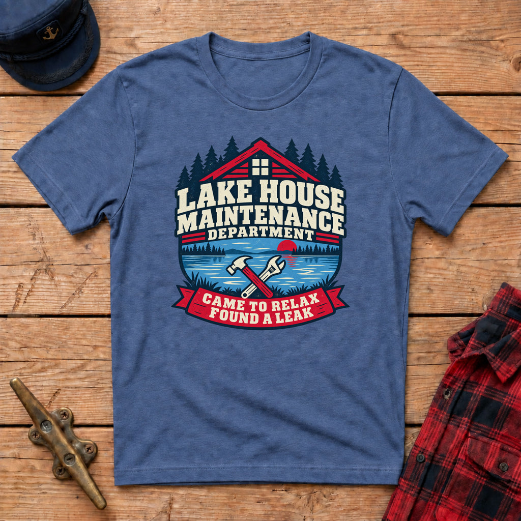 Lake House Maintenance Department Graphic Tee
