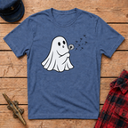 Ghost Blowing Dandelion Graphic Tee
