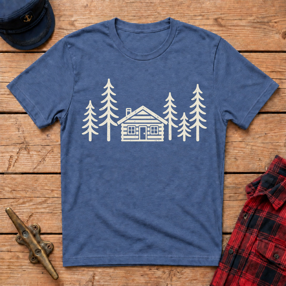 Cabin in the Pines Graphic Tee