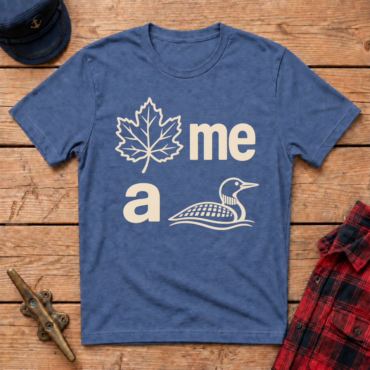 Leaf Me a Loon Graphic Tee