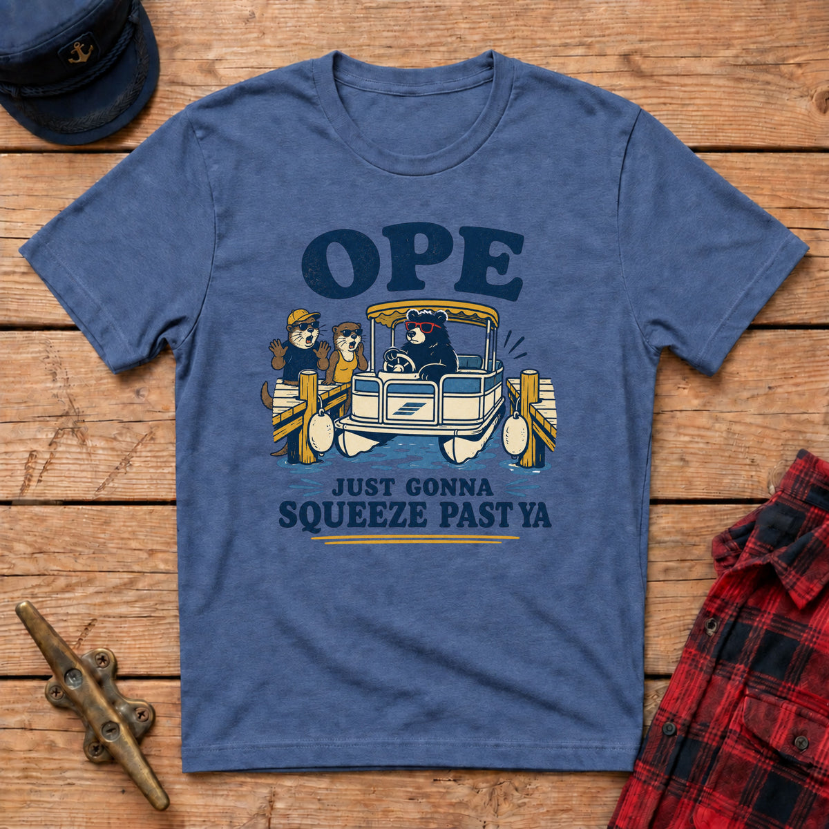 Ope Just Gonna Squeeze Past Ya Graphic Tee