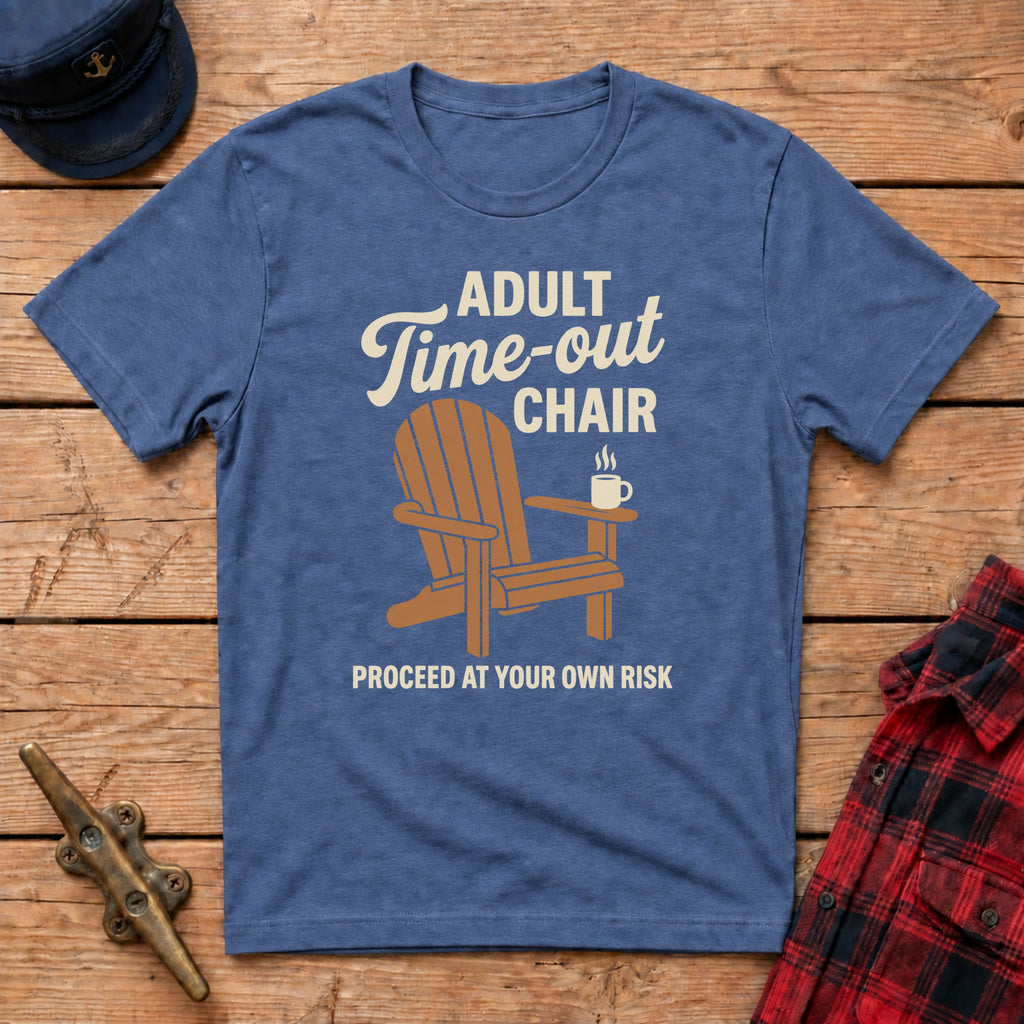 Adult Time-Out Chair Graphic Tee