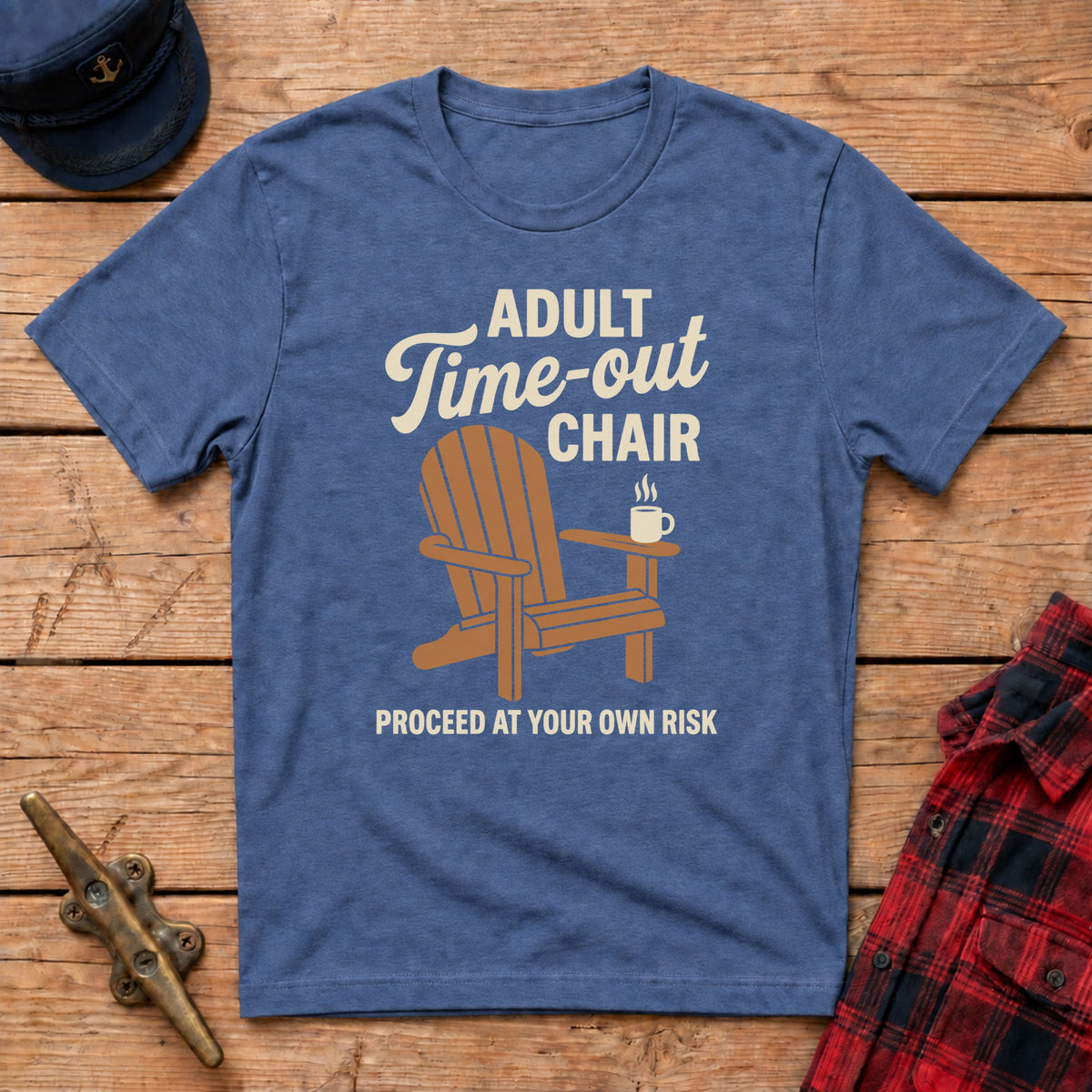 Adult Time-Out Chair Graphic Tee