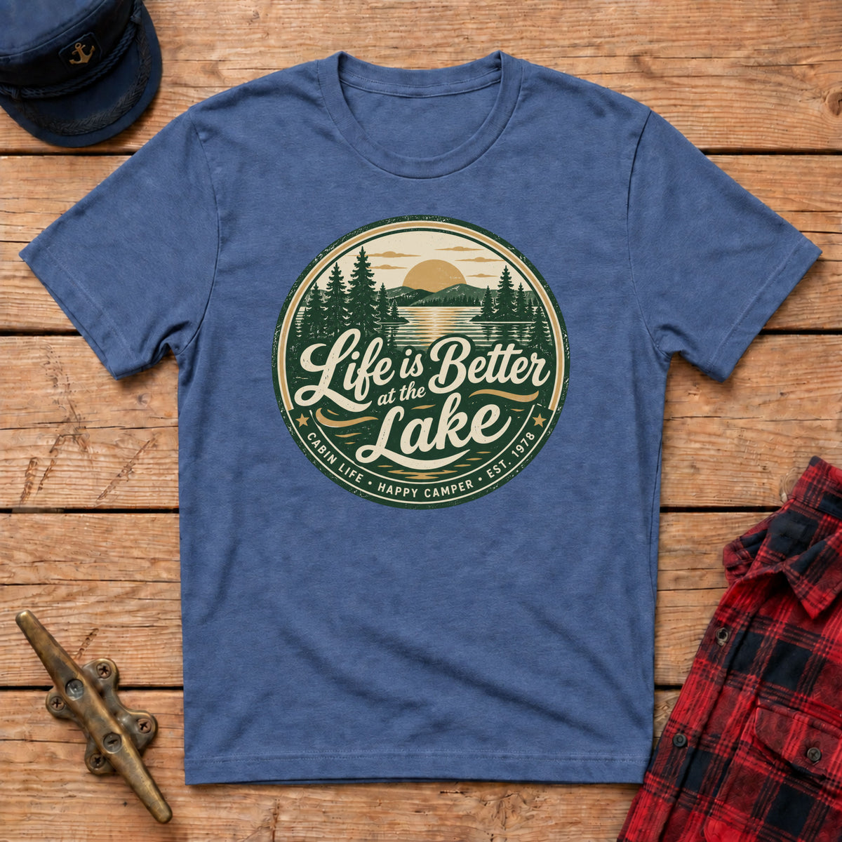 Life Is Better at the Lake Est 1978 Graphic Tee
