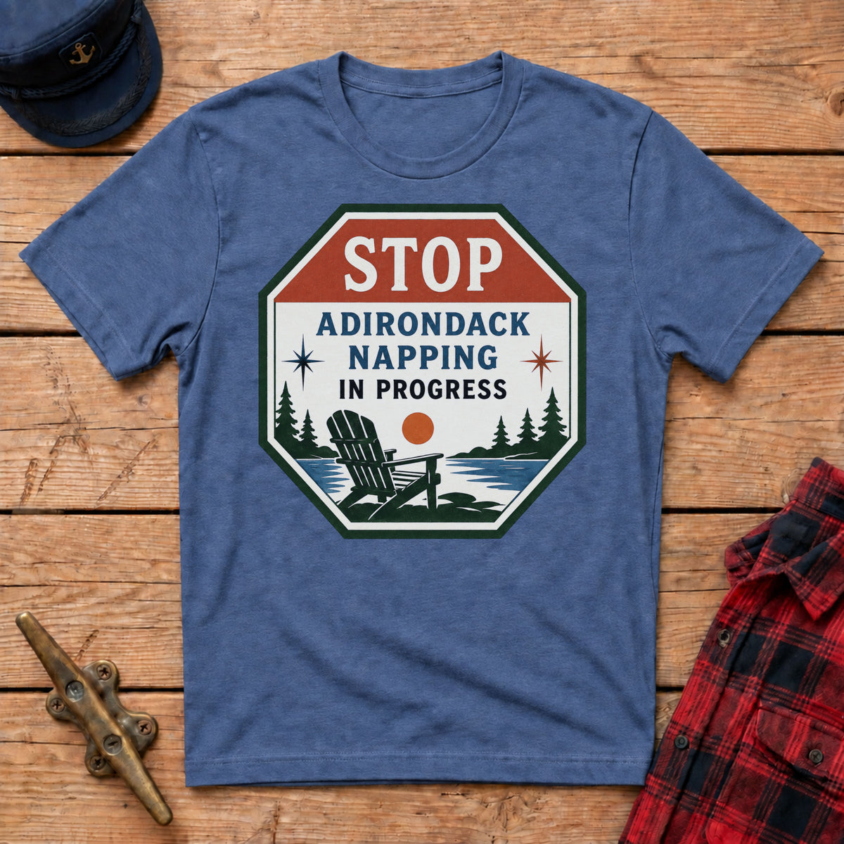 Stop Adirondack Napping Graphic Tee