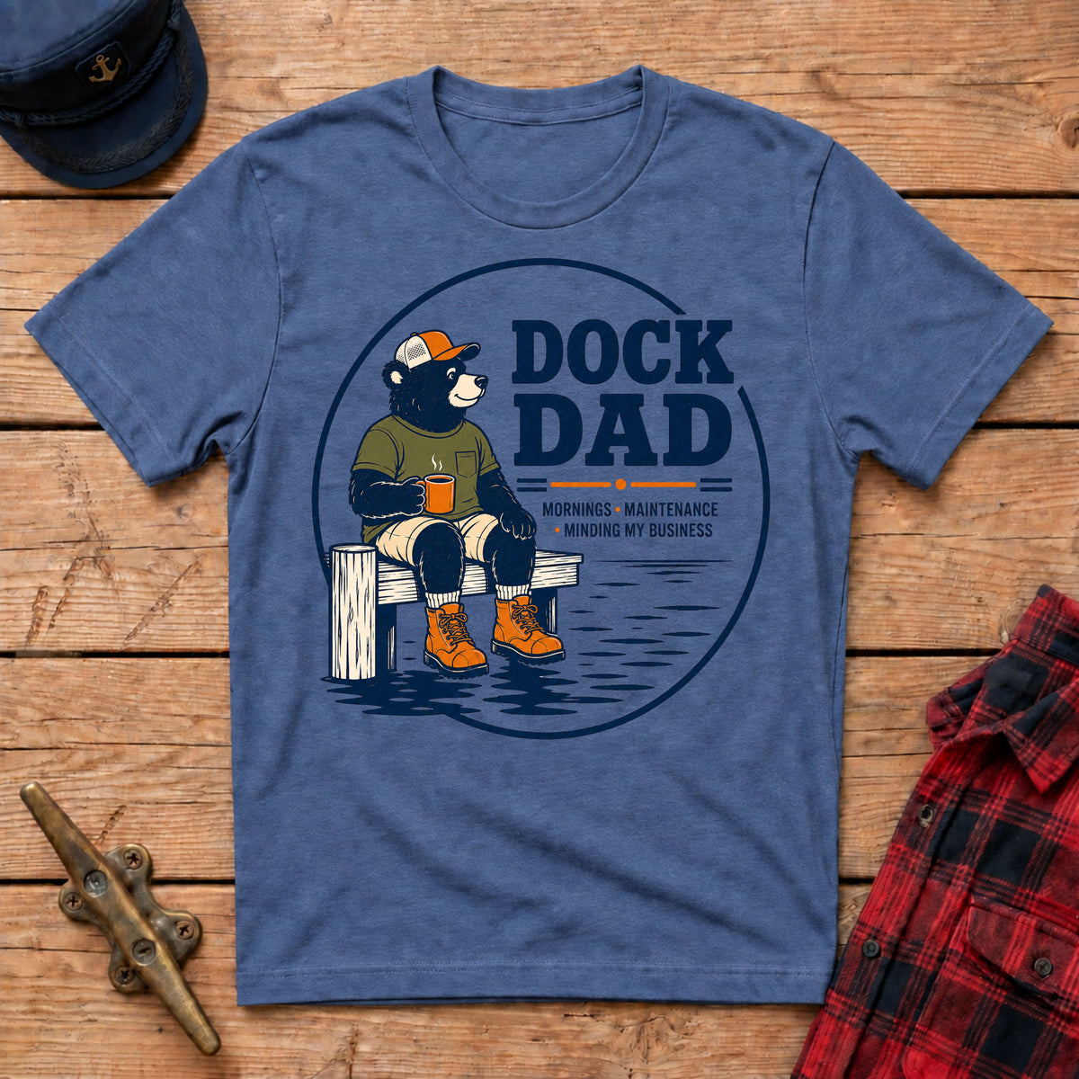 Dock Dad Graphic Tee