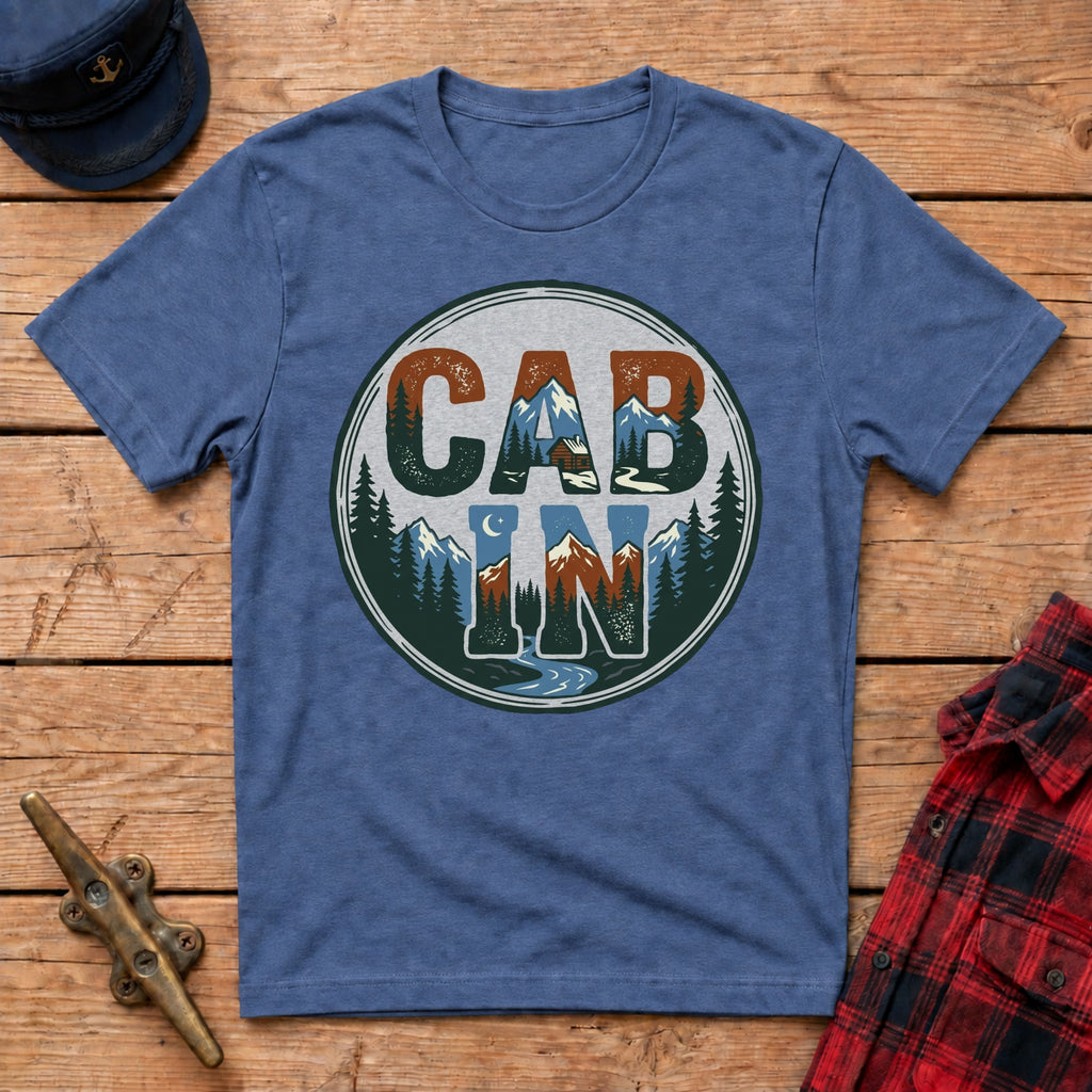 Cabin Circular Badge Retro Tee