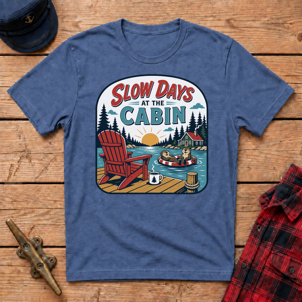 Slow Days at the Cabin Graphic Tee